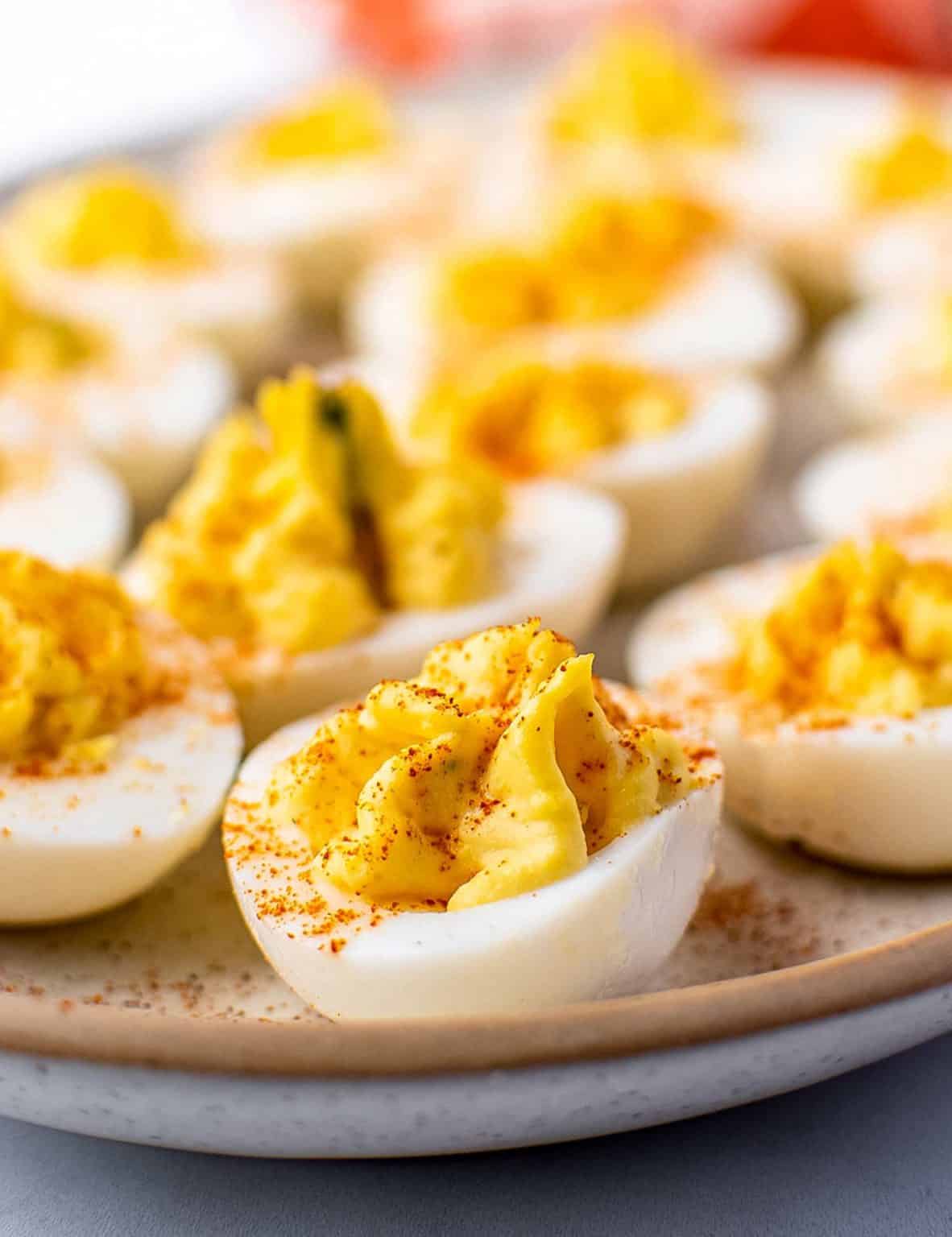 Classic Deviled Eggs The Chunky Chef