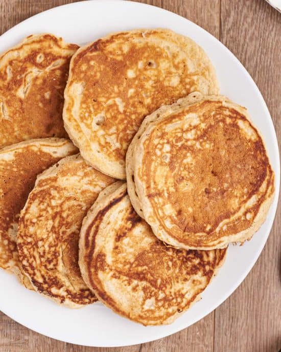 Buttermilk Pancakes With Vanilla And Cinnamon The Chunky Chef