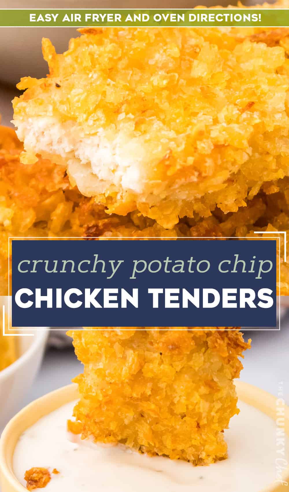 Potato Chip Air Fryer Chicken Tenders The Chunky Chef