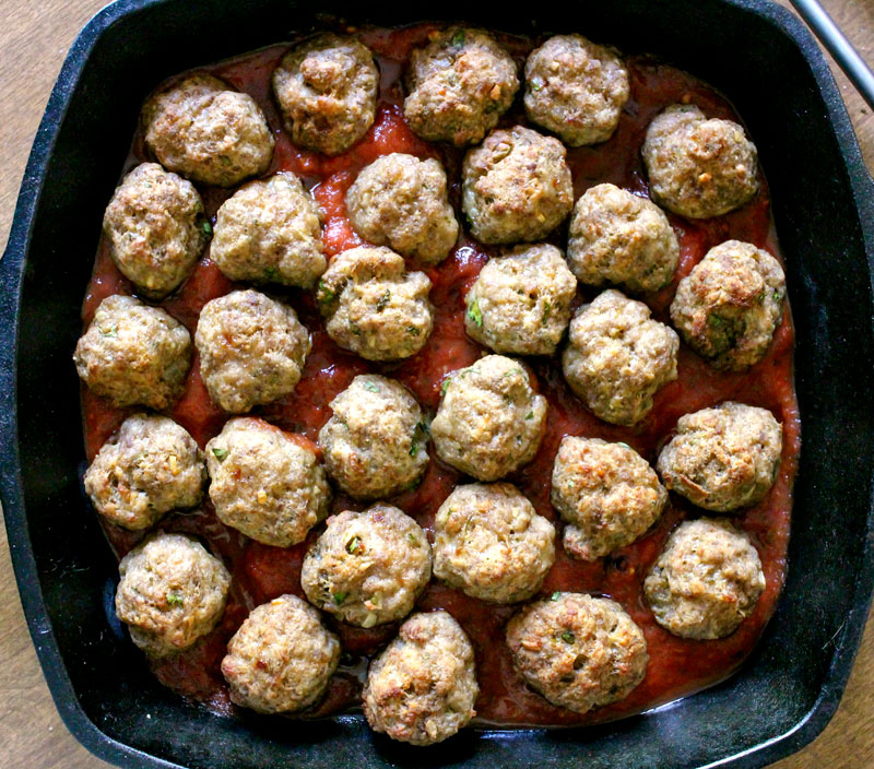 Swedish Meatballs (easy dinner idea) - The Chunky Chef