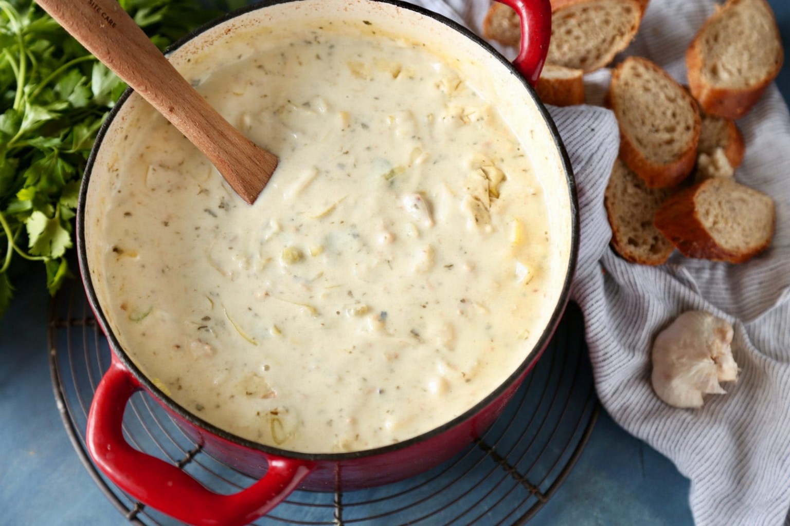 Creamy New England Clam Chowder The Chunky Chef