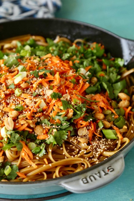 20 Minute Spicy Thai Noodles - The Chunky Chef