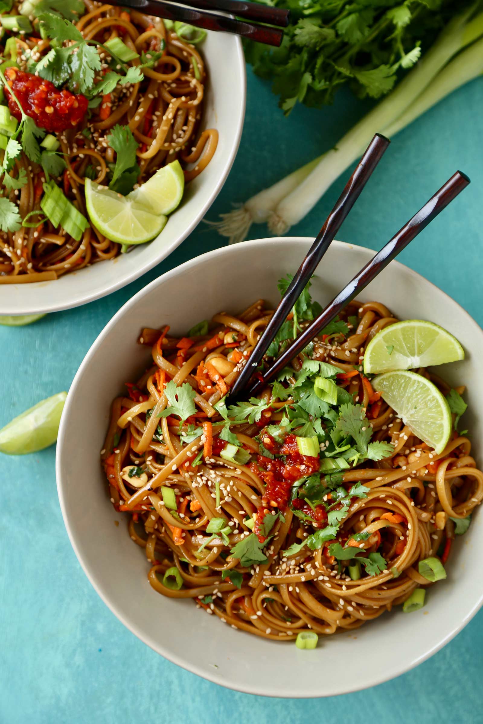20 Minute Spicy Thai Noodles - The Chunky Chef