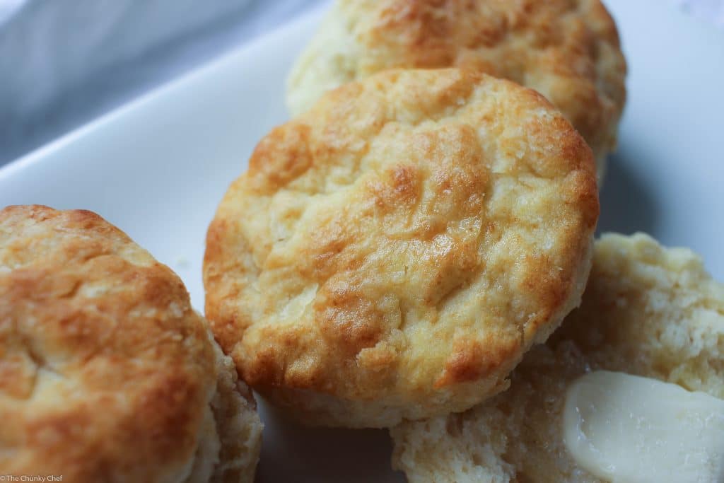 Buttermilk Biscuits And Sausage Gravy - The Chunky Chef