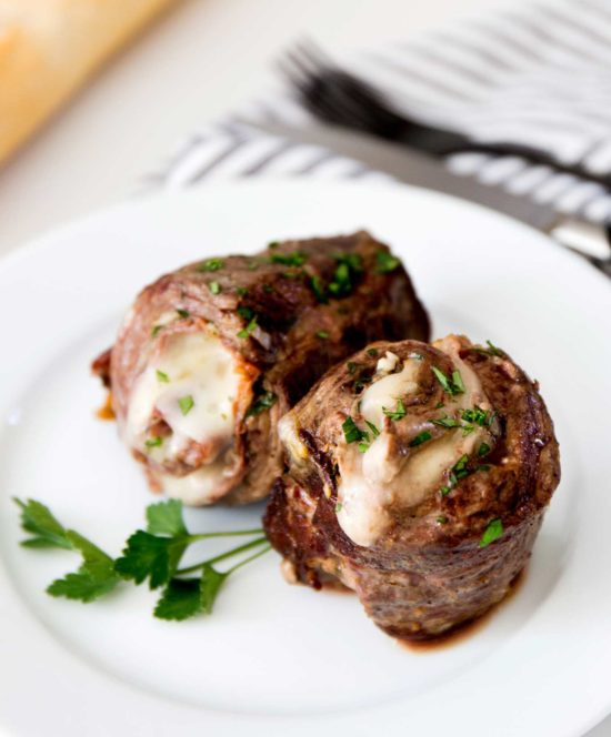 Italian Stuffed Flank Steak - The Chunky Chef