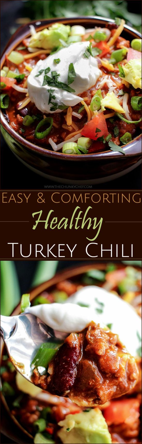 Heart Healthy Turkey Chili The Chunky Chef