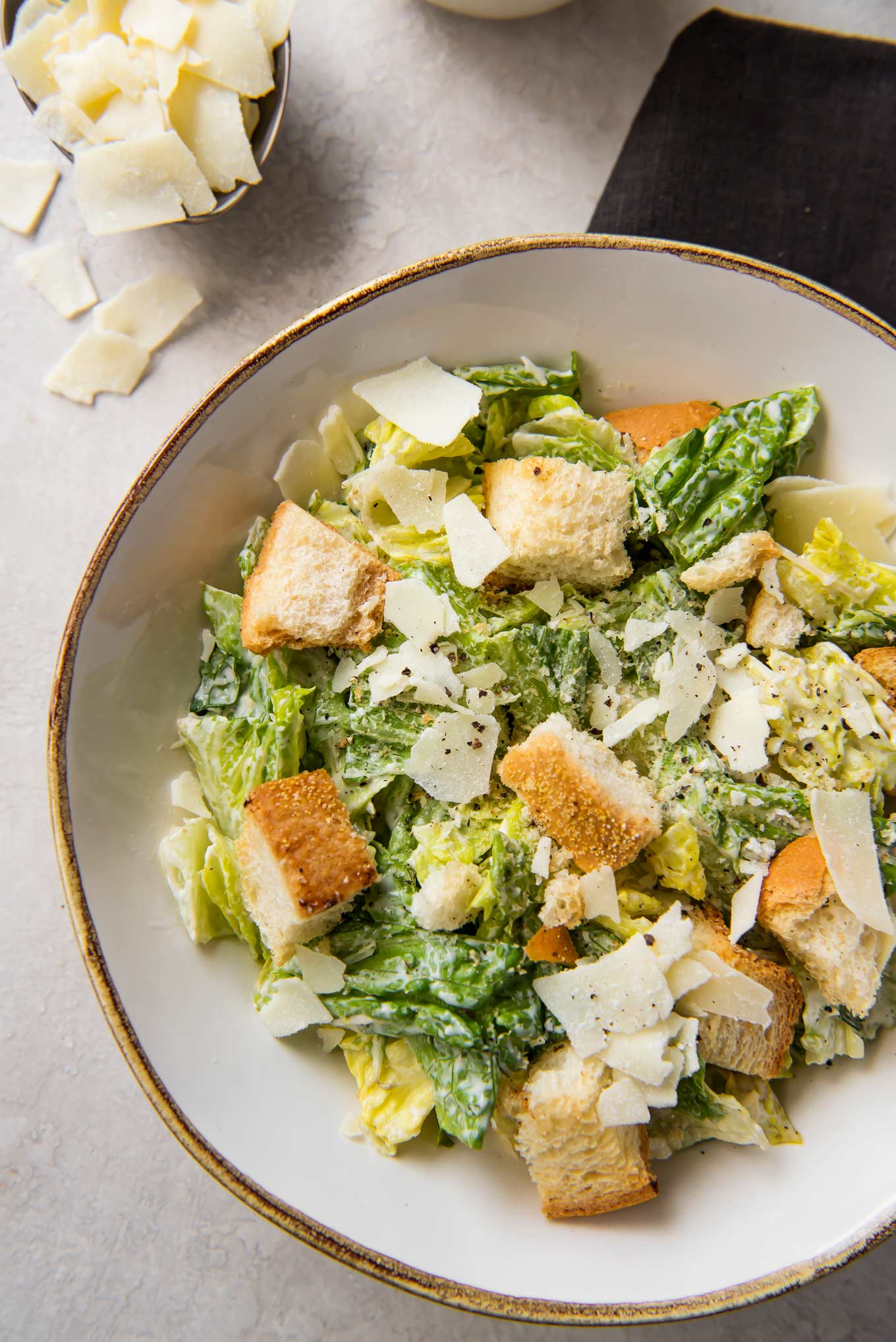 Homemade Caesar Salad Dressing - The Chunky Chef