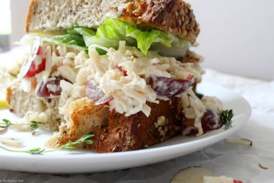 Easy Harvest Almond Chicken Salad - The Chunky Chef