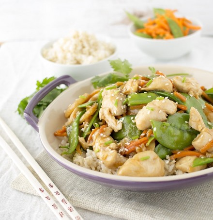 Easy Velveted Chicken Stir Fry - The Chunky Chef