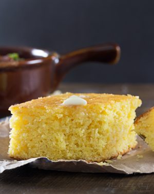 Homestyle Cornbread - The Chunky Chef