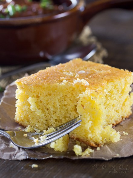 Homestyle Cornbread - The Chunky Chef