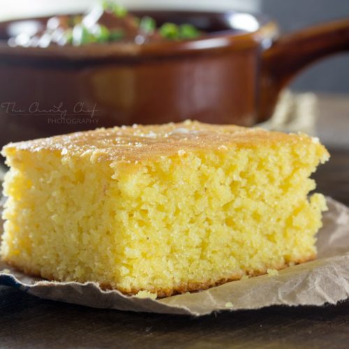 Homestyle Cornbread - The Chunky Chef