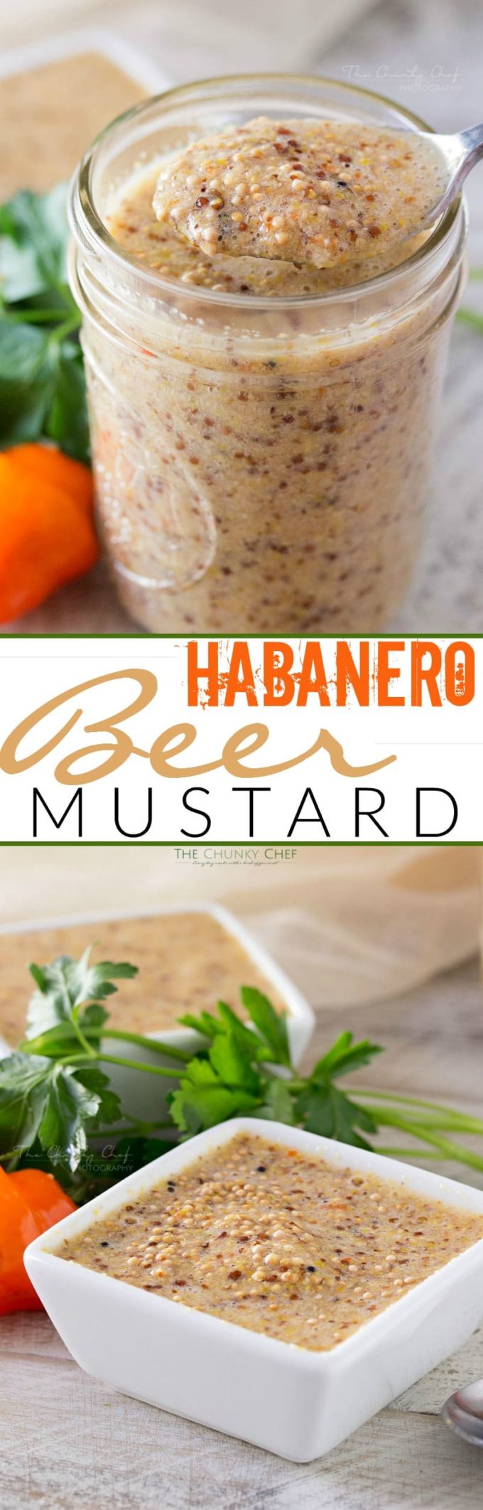 Habanero Beer Mustard - The Chunky Chef