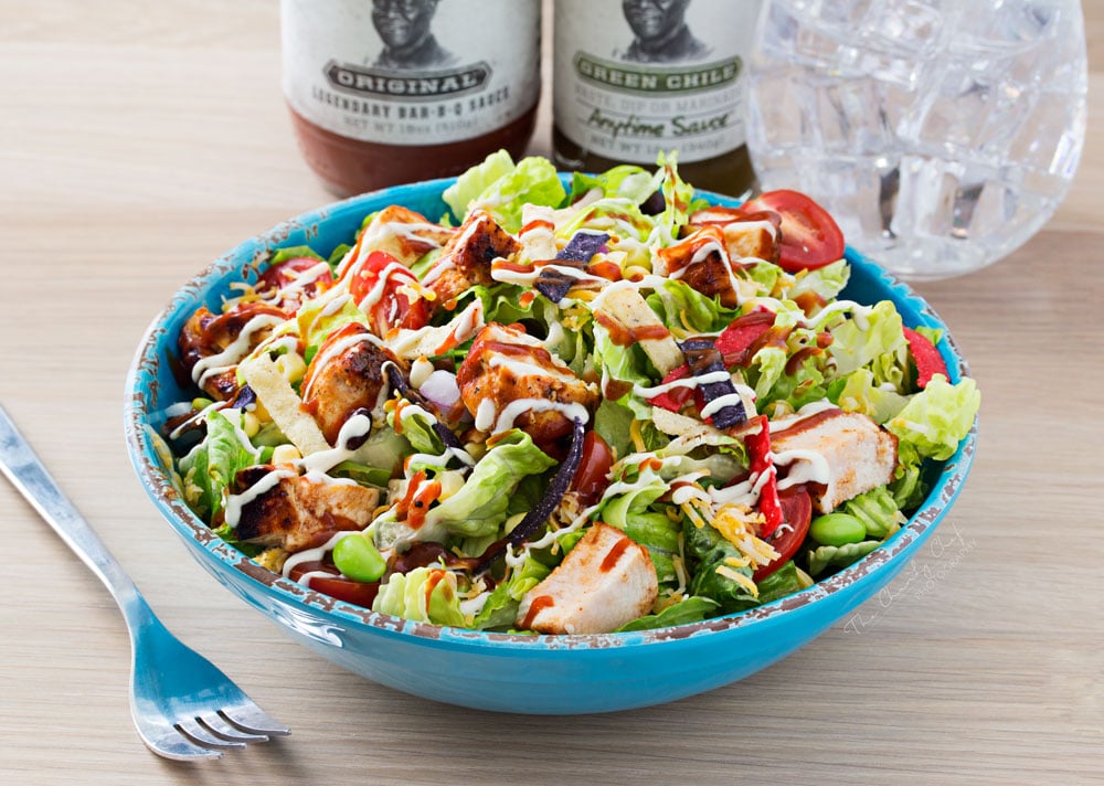 Chunky Barbecued Chicken Salad Peterson 