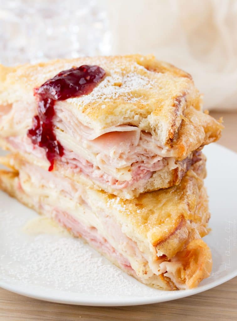 Monte Cristo Sandwich - The Chunky Chef