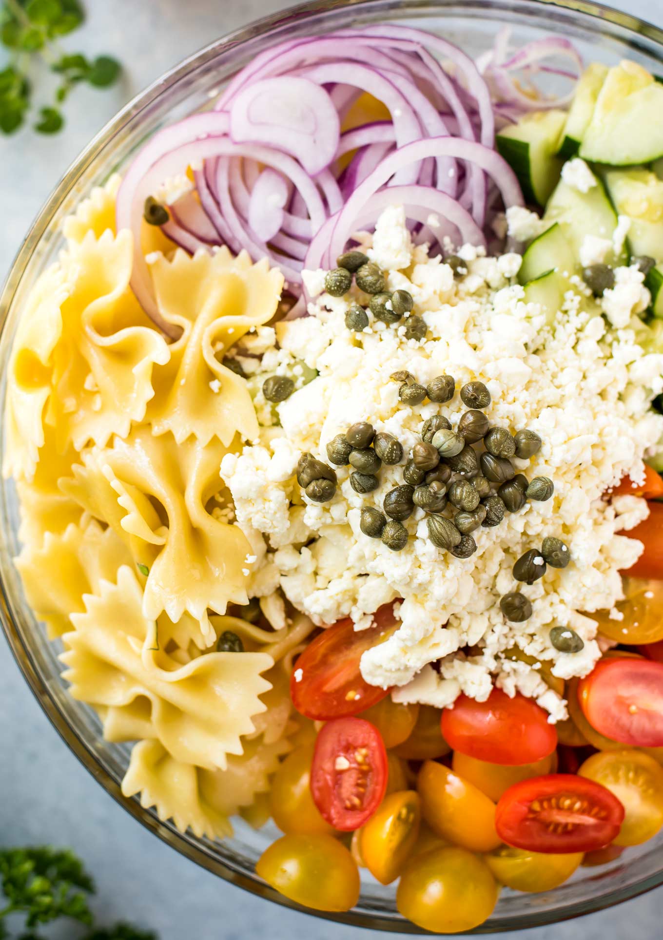 Ultimate Pasta Salad Award Winning The Chunky Chef   Best Potluck Pasta Salad Ingredients 