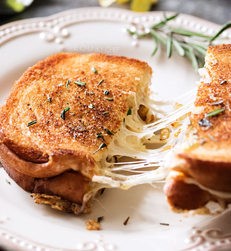 Ultimate Gourmet Grilled Cheese - The Chunky Chef