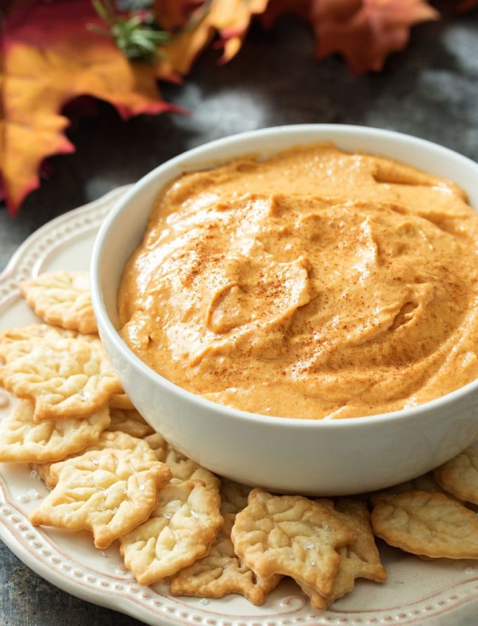 Pumpkin Pie Dip - Easy And No Bake - The Chunky Chef