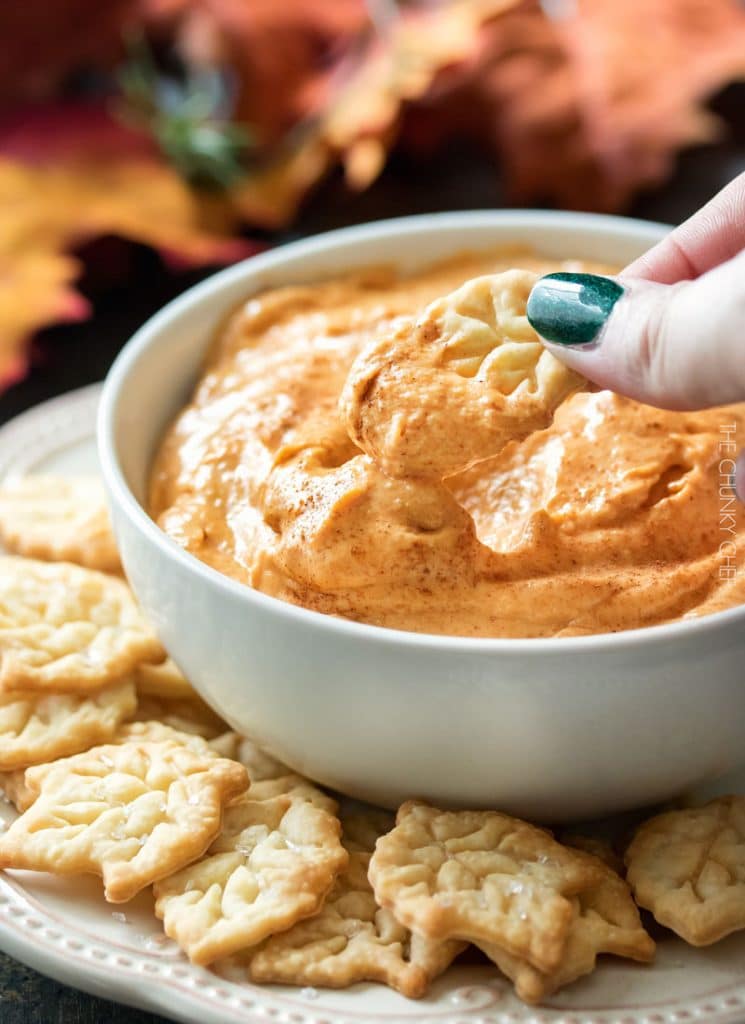 Pumpkin Pie Dip - Easy And No Bake - The Chunky Chef