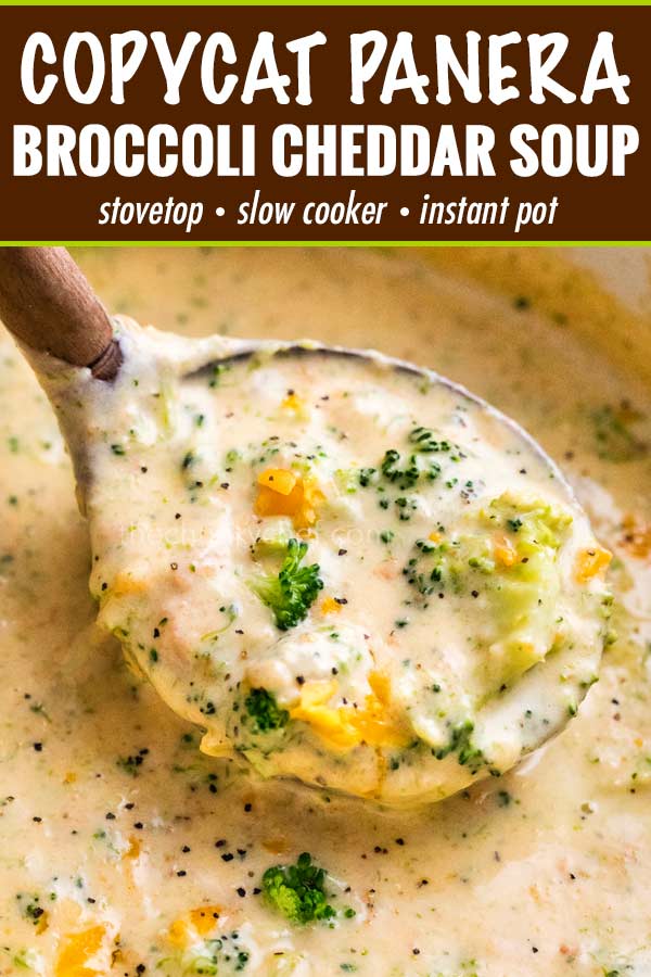 Copycat Panera Bread's Broccoli Cheese Soup Recipe