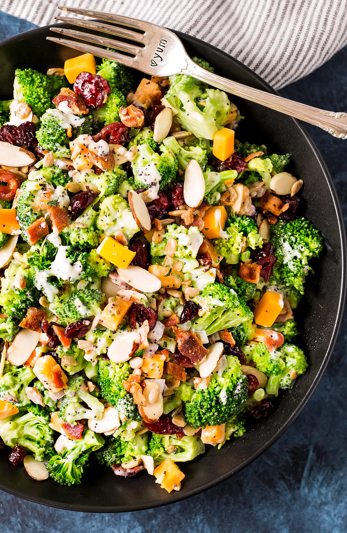 Broccoli Salad Recipe (makeahead potluck side!) The Chunky Chef