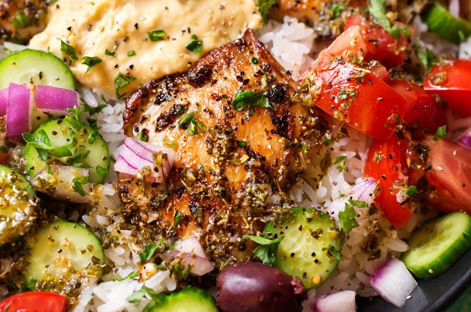 Greek Rice & Turkey Meal Prep Bowls