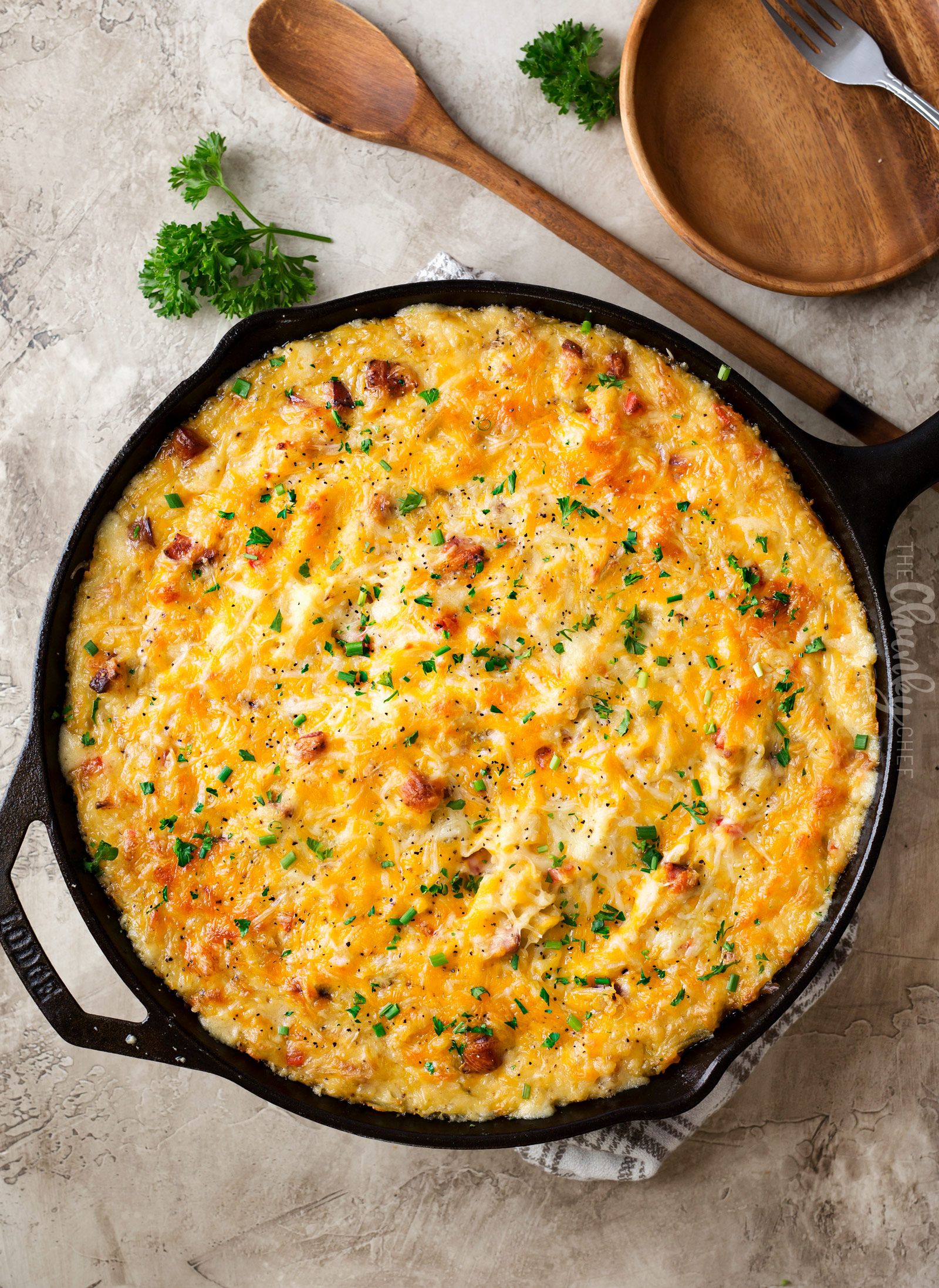 The Ultimate Hashbrown Casserole - The Chunky Chef