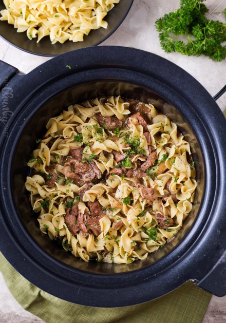 Drunken Slow Cooker Beef Stew (Beef Carbonnade) - The Chunky Chef