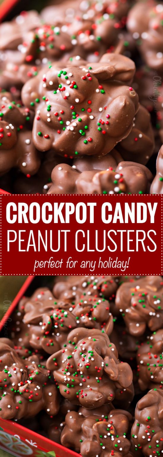 Easy Christmas Crockpot Candy - The Chunky Chef