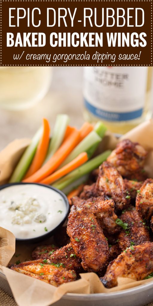 Epic Dry-Rubbed Baked Chicken Wings - The Chunky Chef