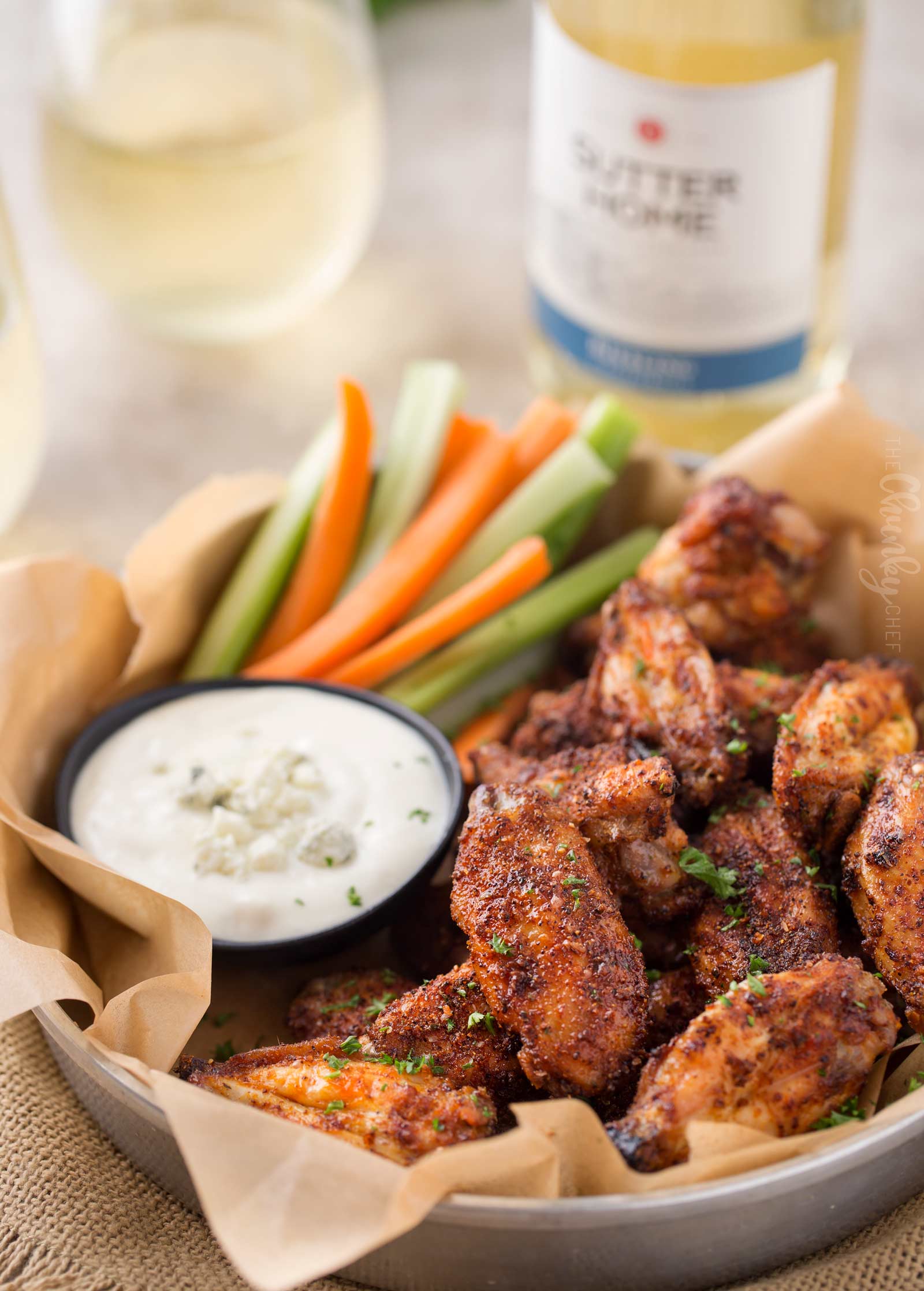 Epic Dry-Rubbed Baked Chicken Wings - The Chunky Chef