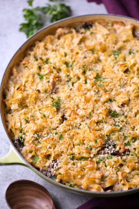 One Pot Chicken Tetrazzini - The Chunky Chef