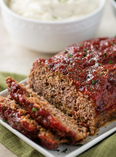 Glazed Chipotle Meatloaf Recipe - The Chunky Chef