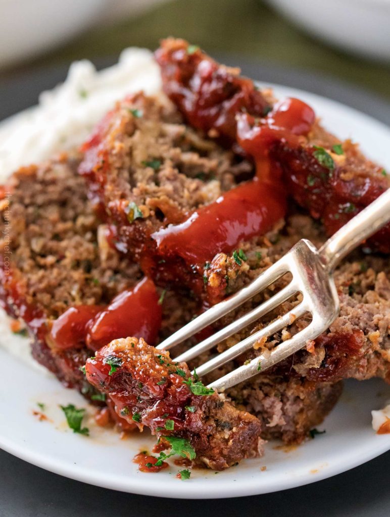 Glazed Chipotle Meatloaf Recipe - The Chunky Chef