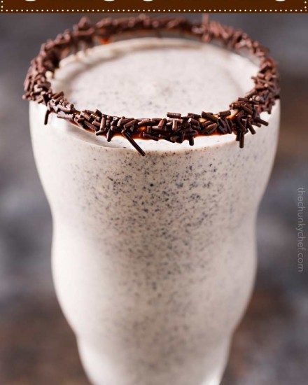 Boozy Baileys Oreo Milkshake Recipe The Chunky Chef 