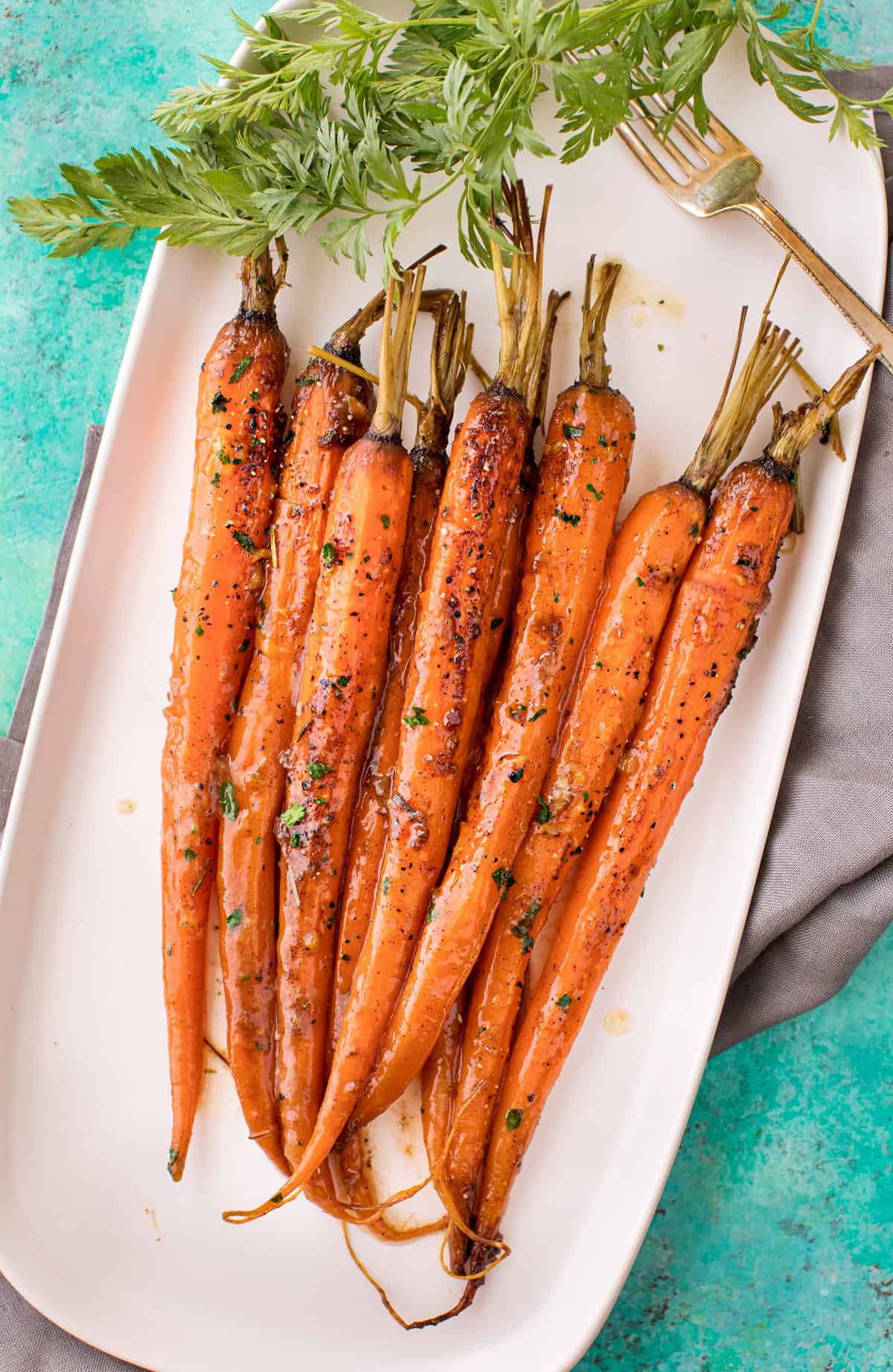 Slow Cooker Glazed Carrots Easy Holiday Side Dish The Chunky Chef