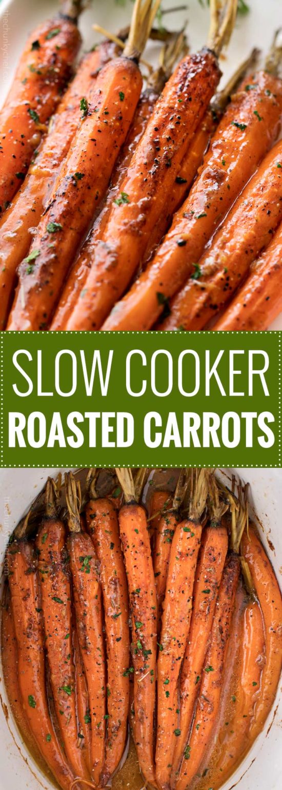 SlowCookerRoastedCarrots The Chunky Chef