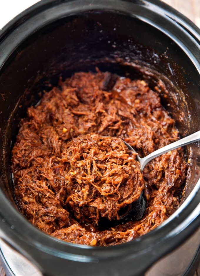 The Best Slow Cooker Shredded Beef Recipe - NeighborFood