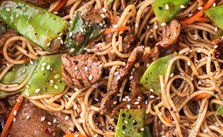 Sesame Beef Stir Fry - Cafe Delites