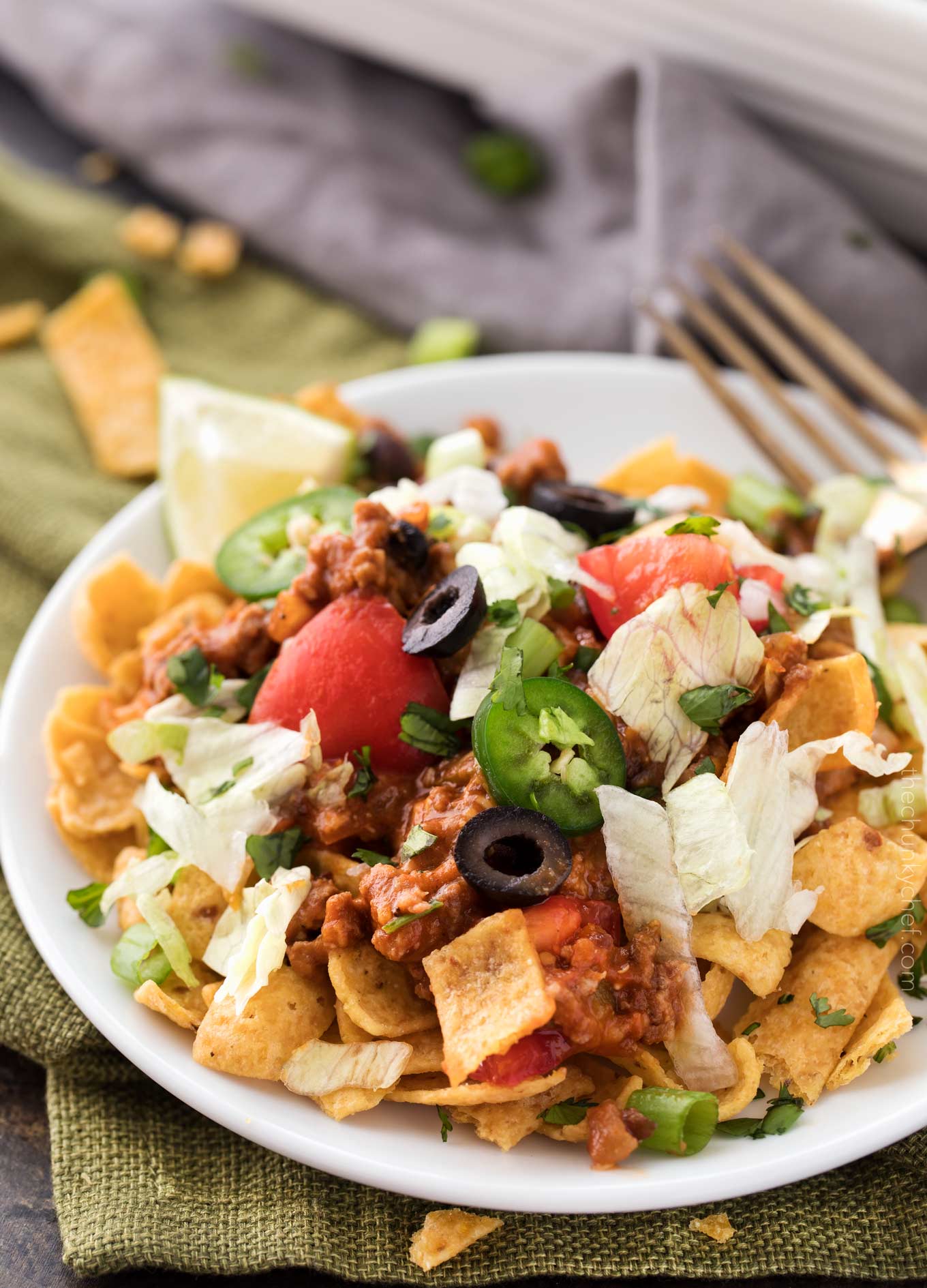 Easy Beef and Bean Taco Casserole - The Chunky Chef