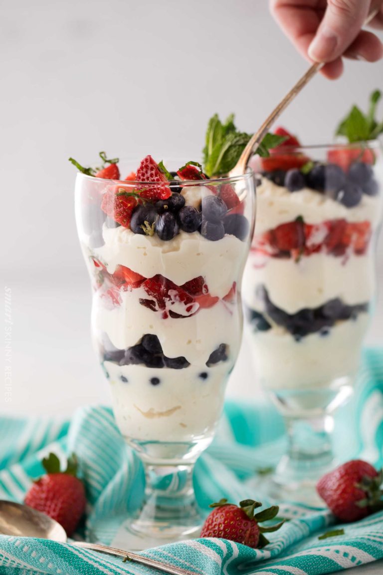 Mixed Berry Ricotta Parfait Recipe The Chunky Chef