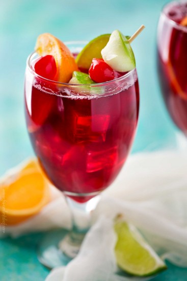 Applebee's Red Apple Sangria (Copycat Recipe) - The Chunky Chef