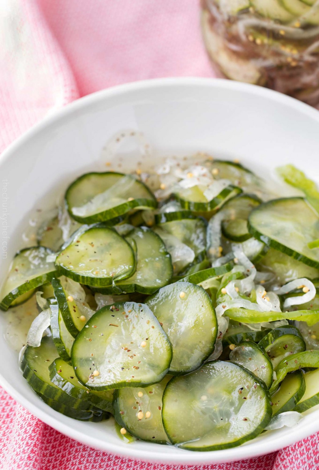 Homemade Freezer Pickles The Chunky Chef