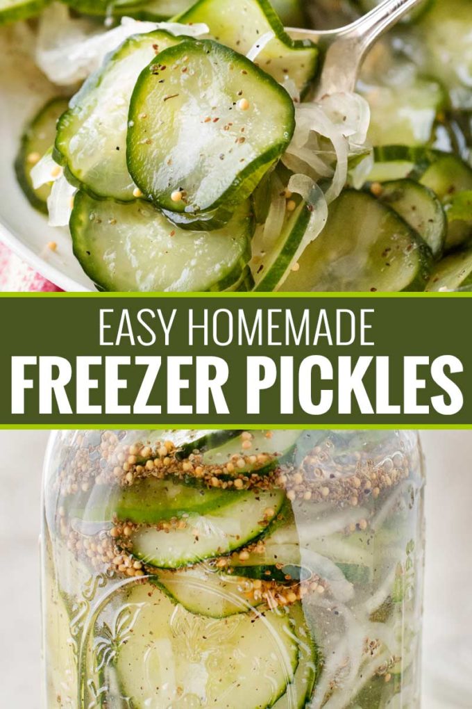 Homemade Freezer Pickles The Chunky Chef