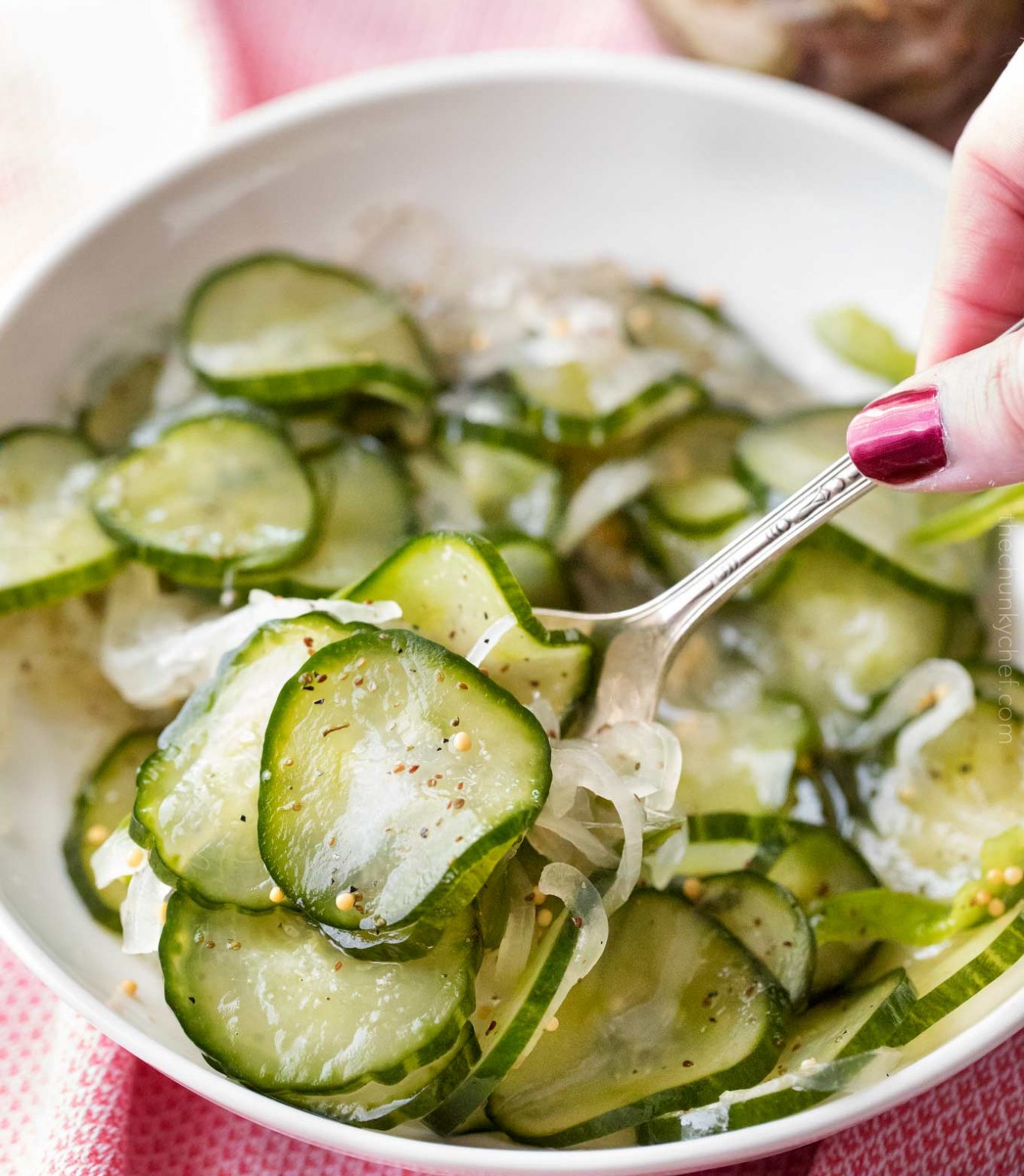 Homemade Freezer Pickles The Chunky Chef