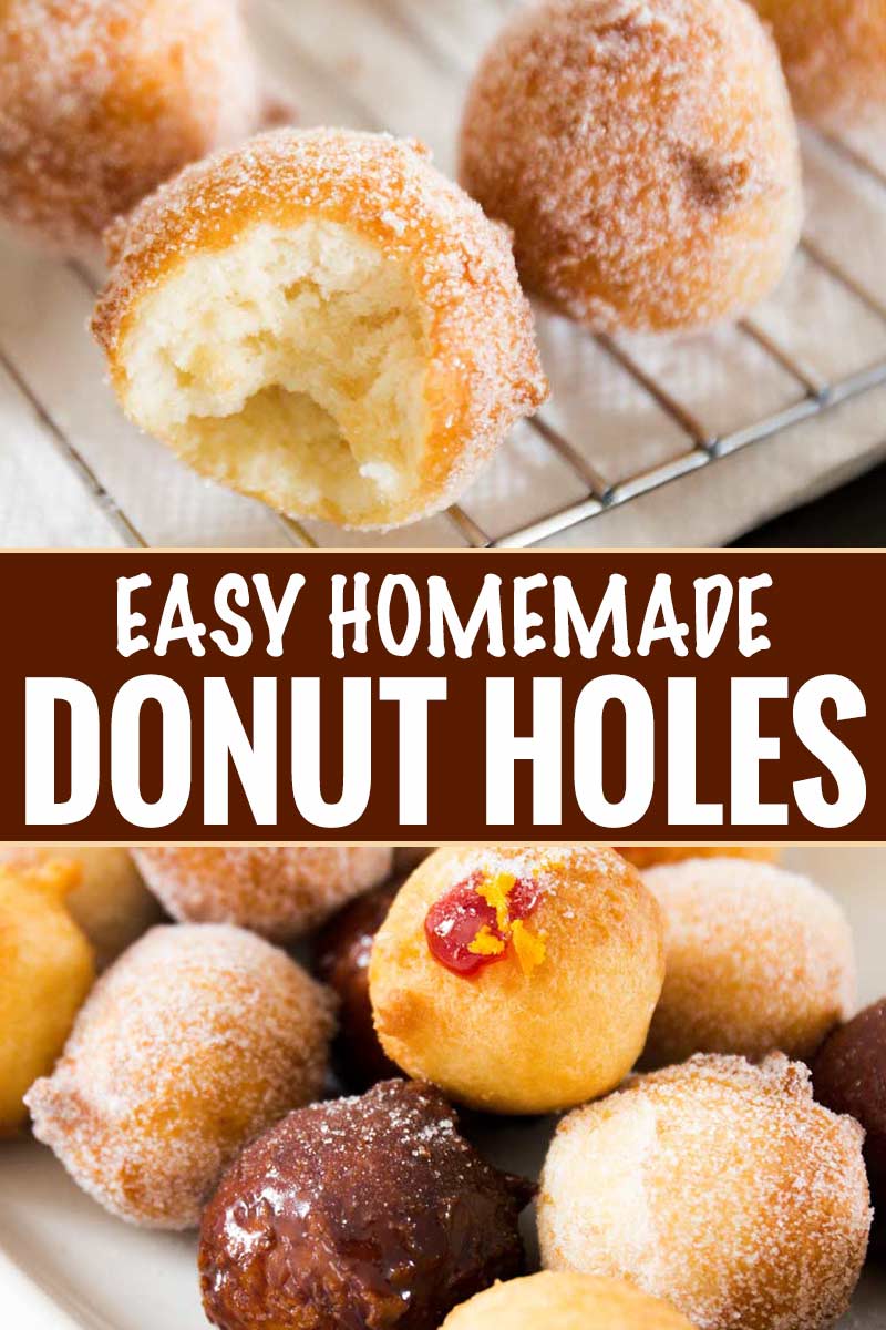 Easy Homemade Donut Holes - The Chunky Chef