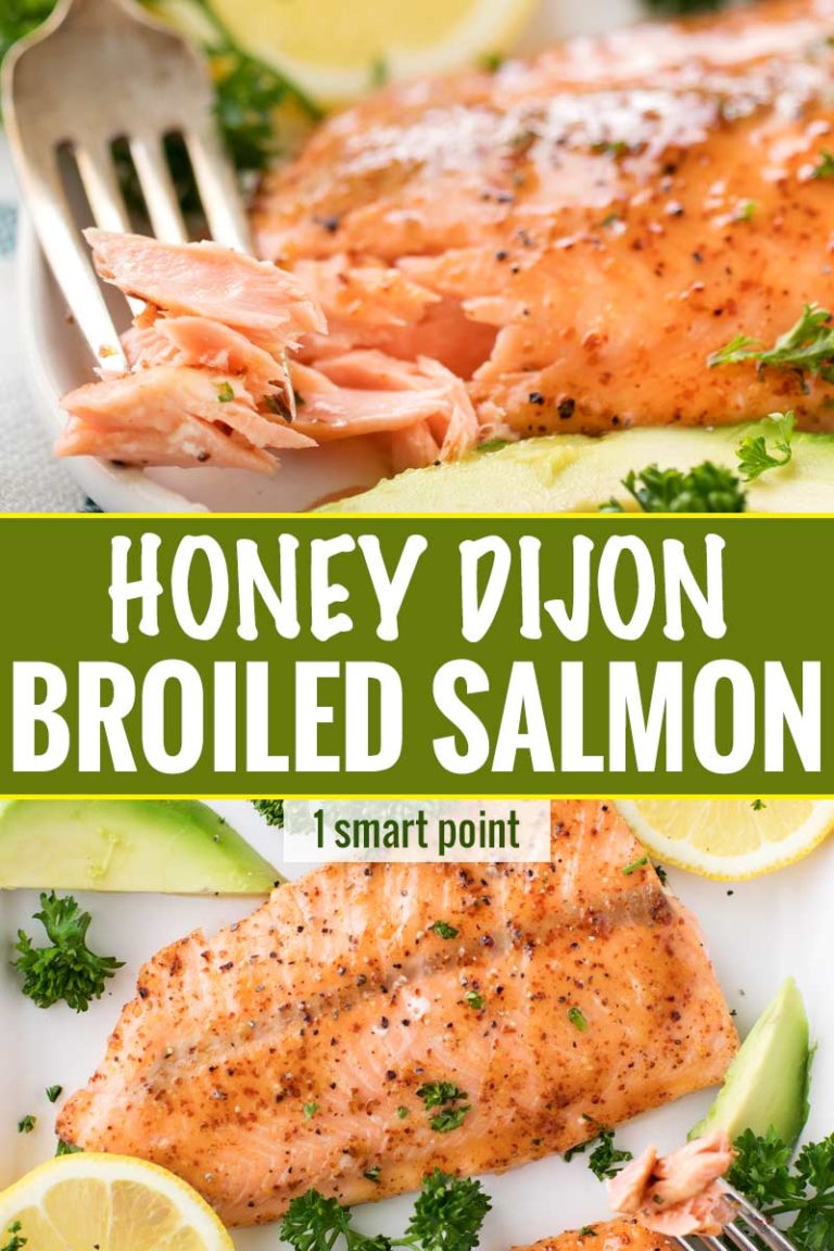 Honey Dijon Broiled Salmon - The Chunky Chef