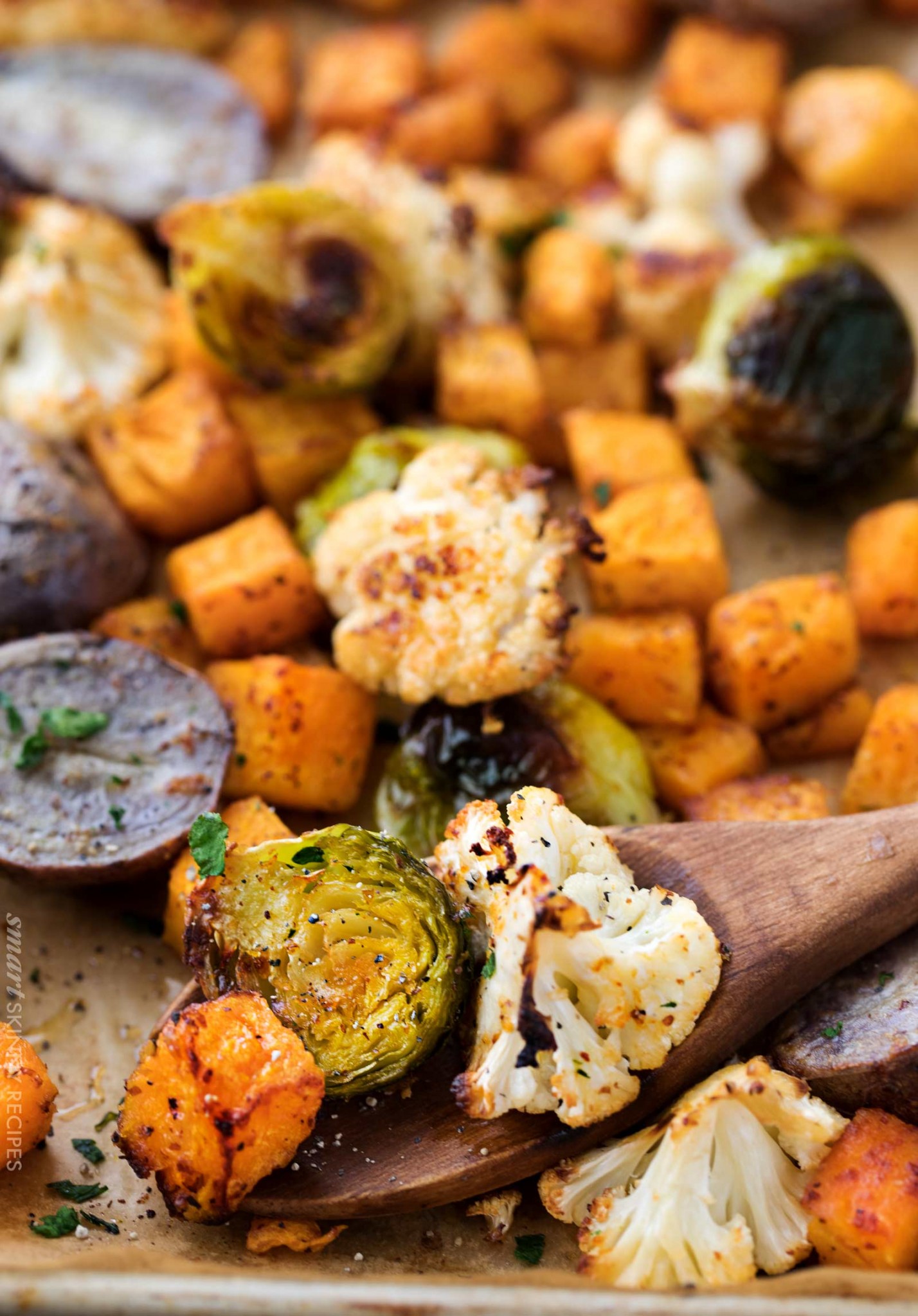 Sheet Pan Oven Roasted Vegetables - The Chunky Chef