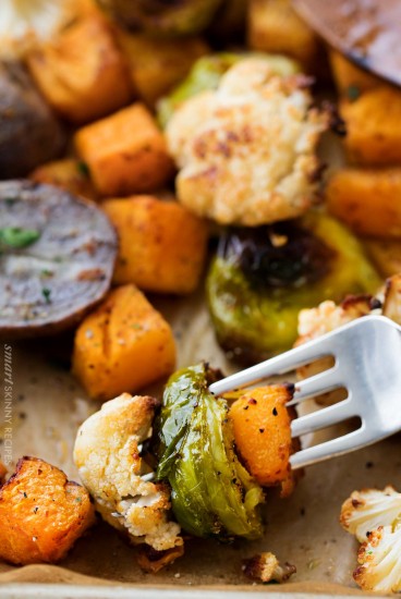 Sheet Pan Oven Roasted Vegetables - The Chunky Chef