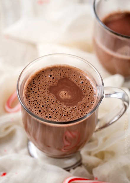 Creamy Mexican Hot Chocolate - The Chunky Chef